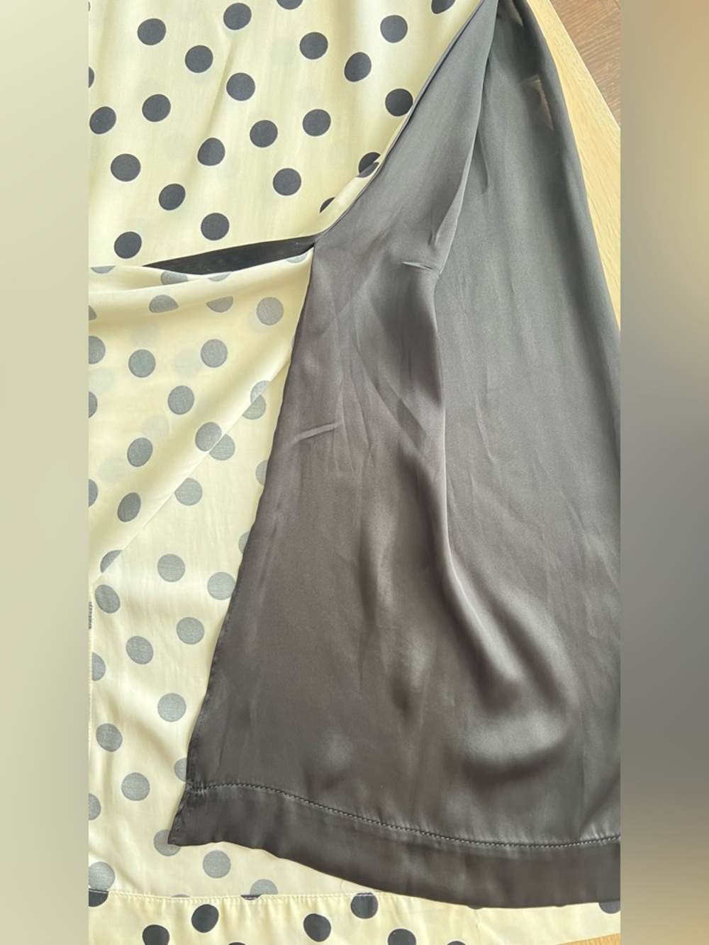 Zara Limited Edition Polka Dot Slip Dress M Midi Blogger Viral - Picture 10 of 14
